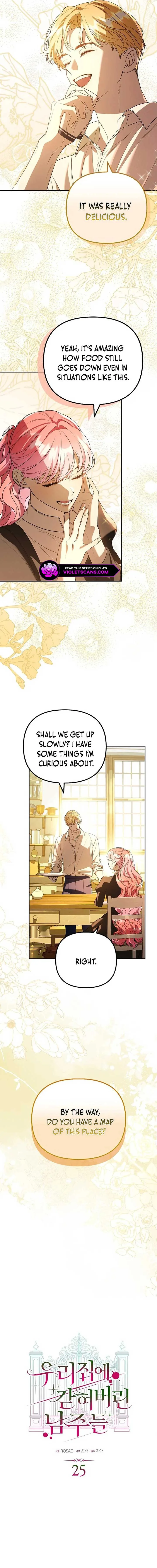 The male leads are trapped in my house Chapter 25 page 7
