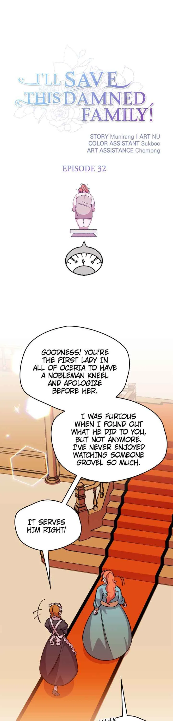 I'll Save This Damn Family! Chapter 32 page 1