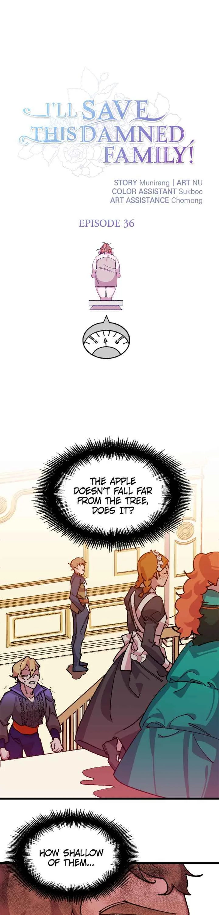 I'll Save This Damn Family! Chapter 36 page 1