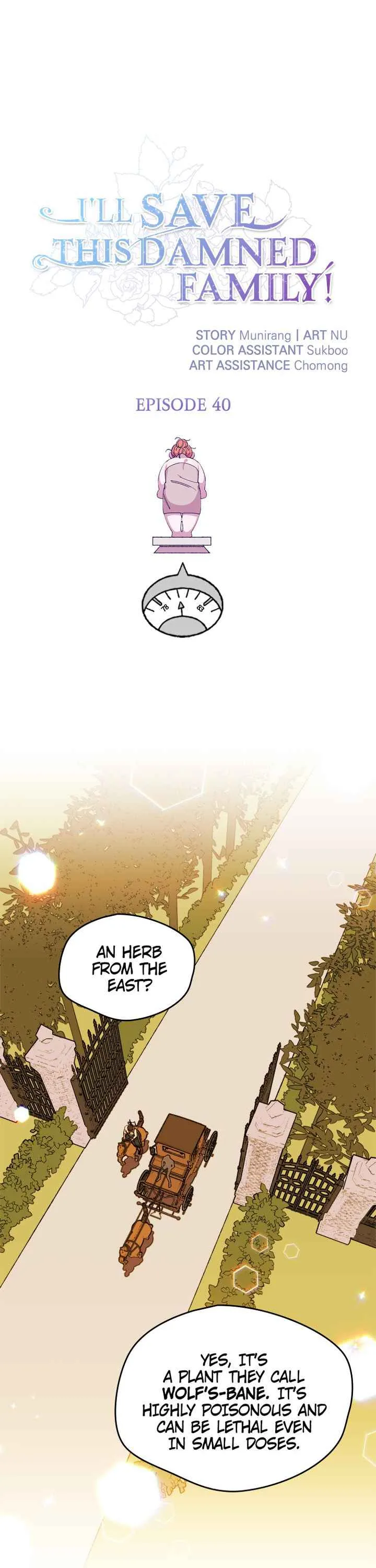 I'll Save This Damn Family! Chapter 40 page 1
