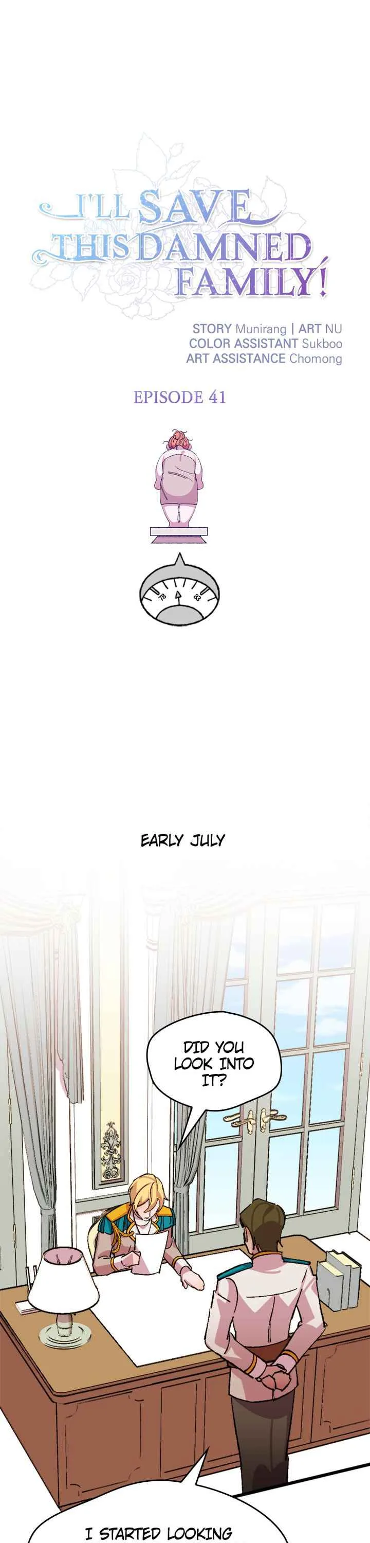 I'll Save This Damn Family! Chapter 41 page 1