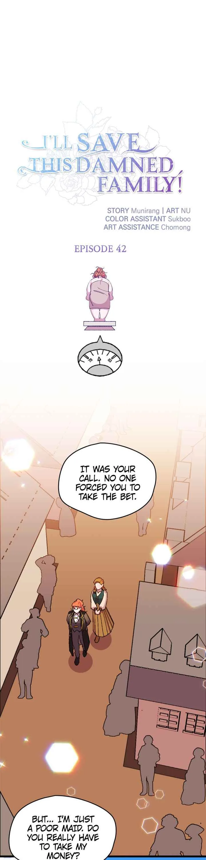 I'll Save This Damn Family! Chapter 42 page 1