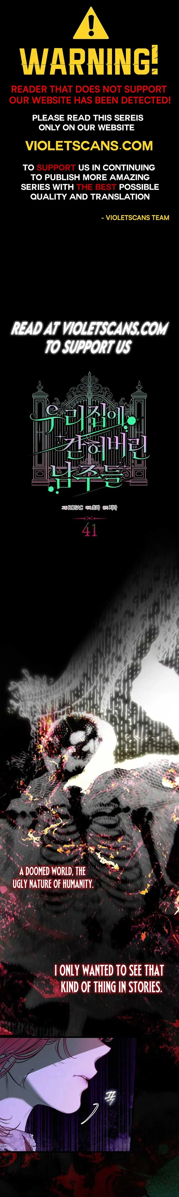 The male leads are trapped in my house Chapter 41 page 2