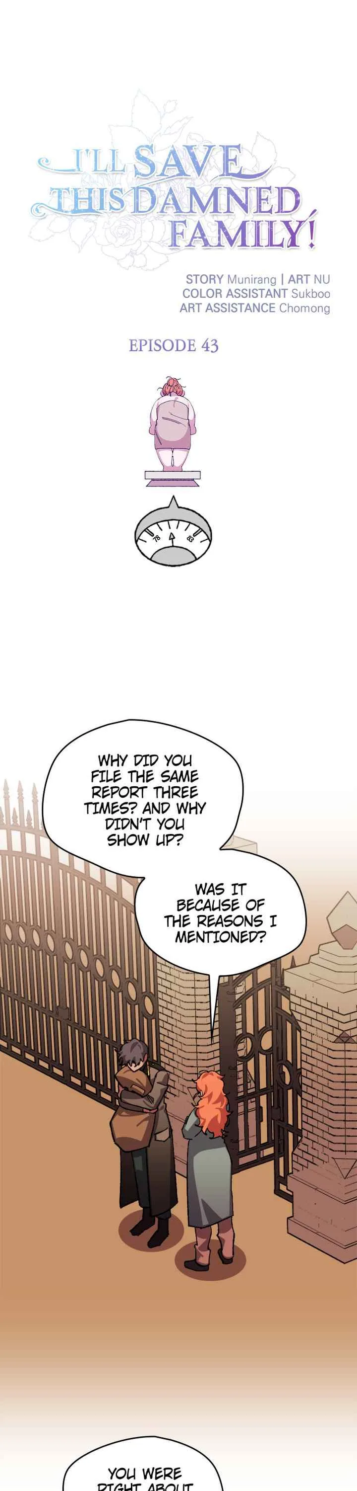 I'll Save This Damn Family! Chapter 43 page 1