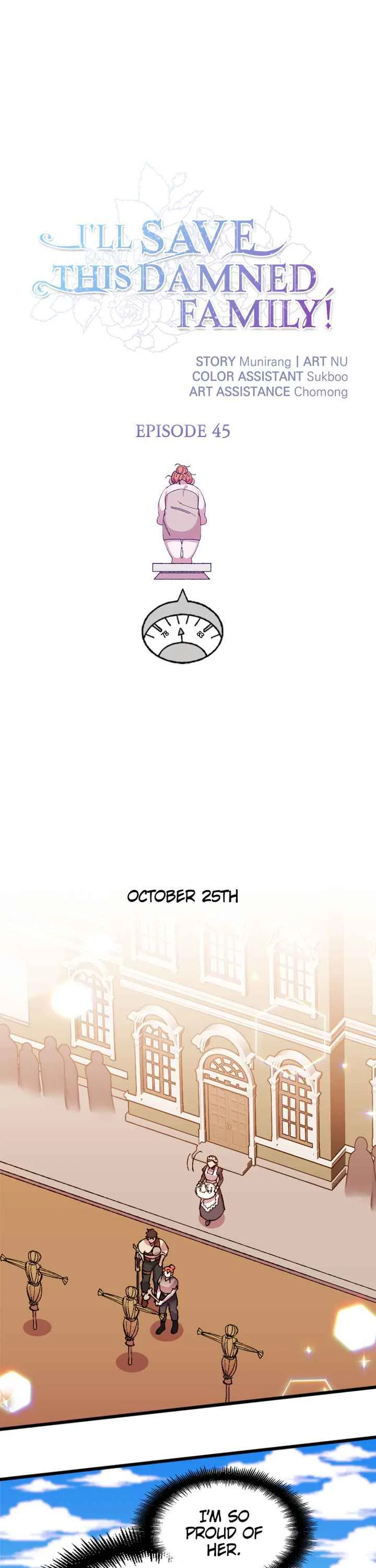 I'll Save This Damn Family! Chapter 45 page 1