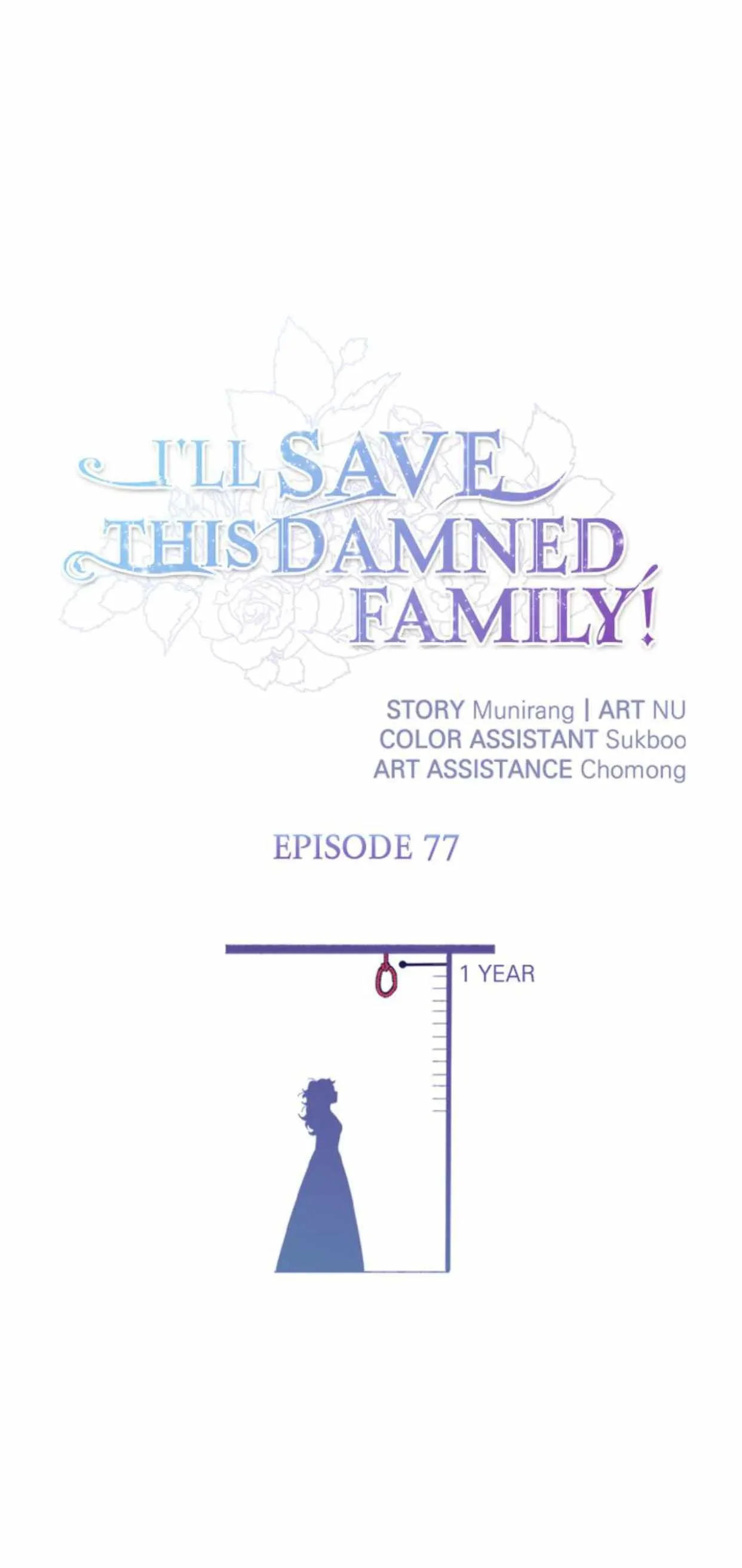 I'll Save This Damn Family! Chapter 77 page 1
