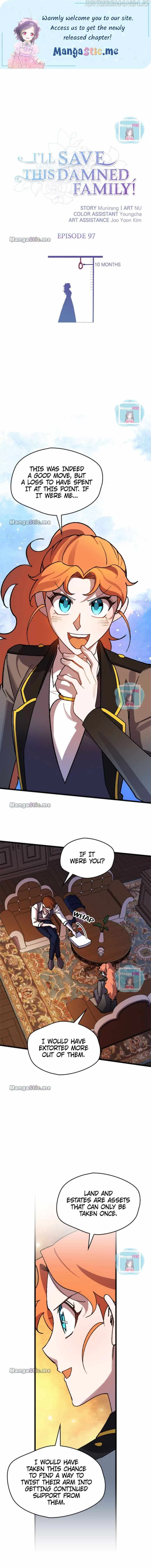 I'll Save This Damn Family! Chapter 97 page 1