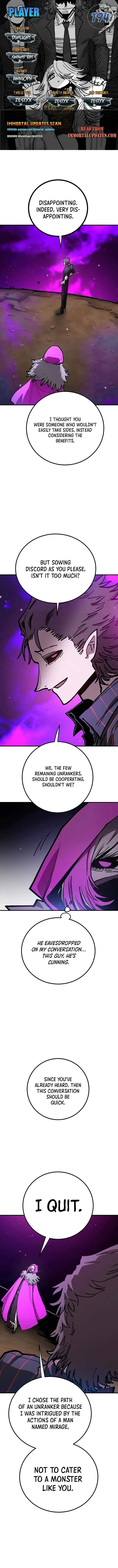 Player Who Returned 10,000 Years Later Chapter 194 page 1