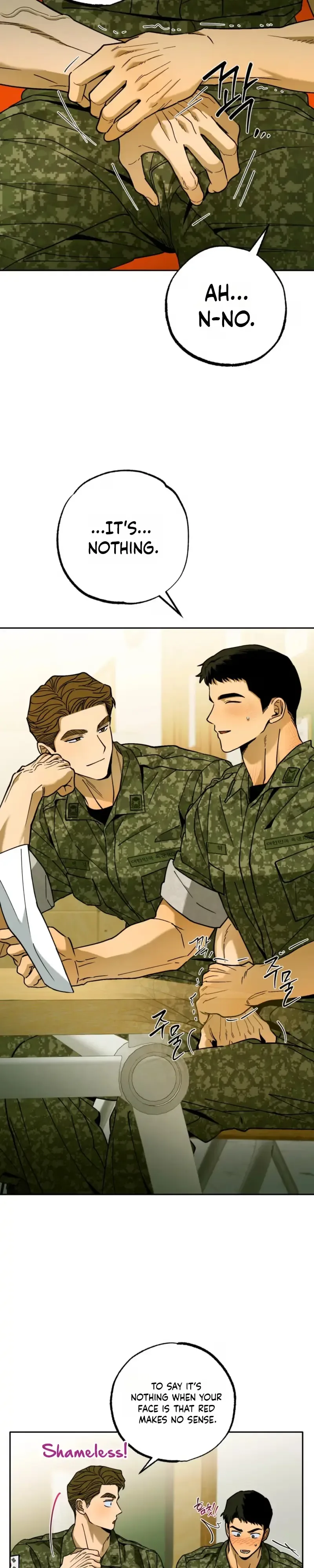 Sergeant Would You Pick Up the Soap? Chapter 3 page 3