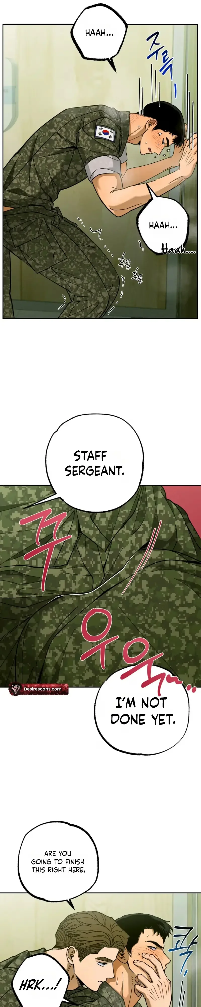 Sergeant Would You Pick Up the Soap? Chapter 3 page 34