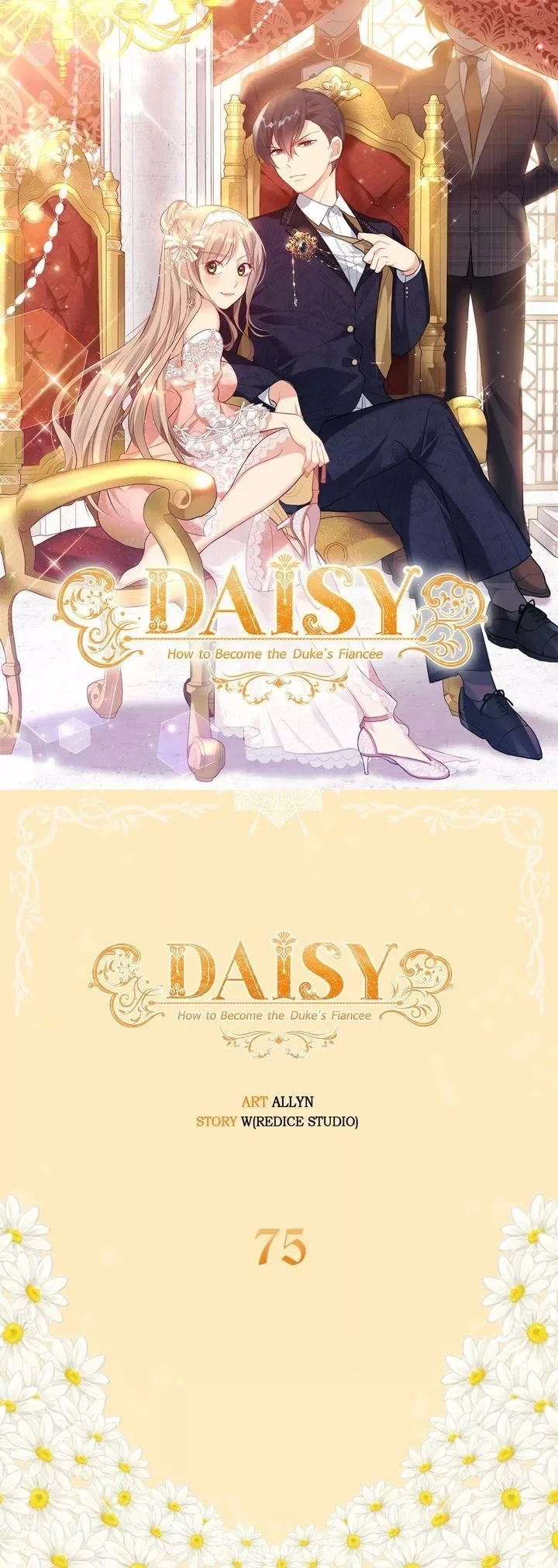Daisy: How to become the Duke's Fiancèe Chapter 75 page 1
