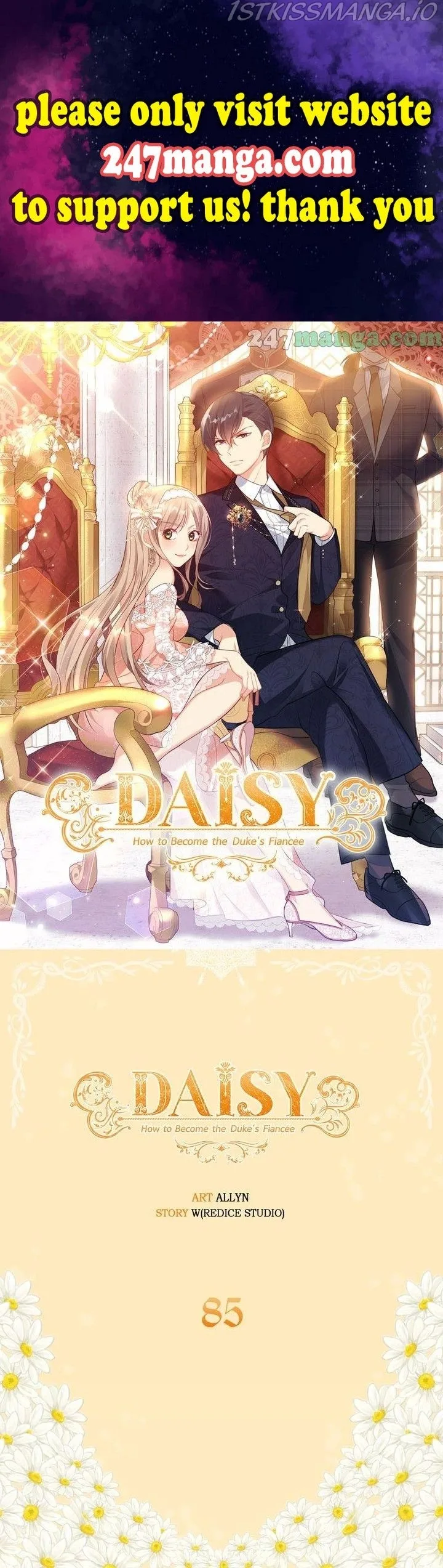 Daisy: How to become the Duke's Fiancèe Chapter 85 page 1