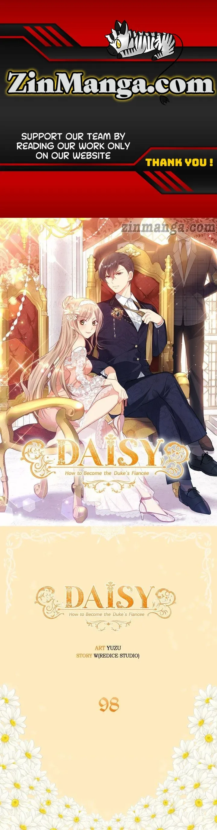 Daisy: How to become the Duke's Fiancèe Chapter 98 page 1