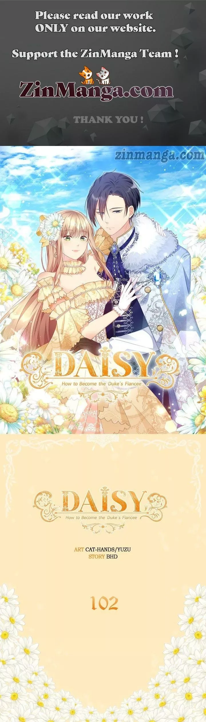 Daisy: How to become the Duke's Fiancèe Chapter 102 page 1