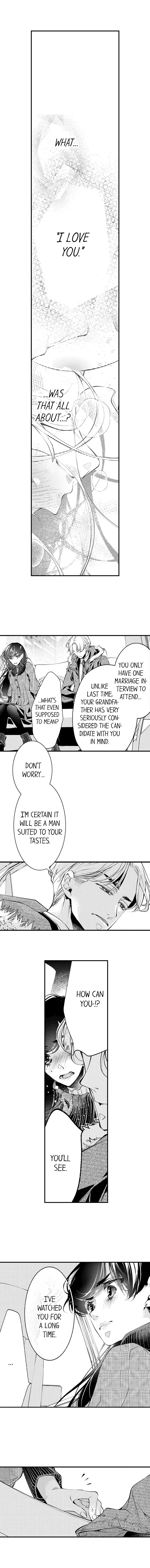 "Sukida." Iretara Tsutawaru... Katabutsu Otoko no Hitamukina Saiai Chapter 5 page 3