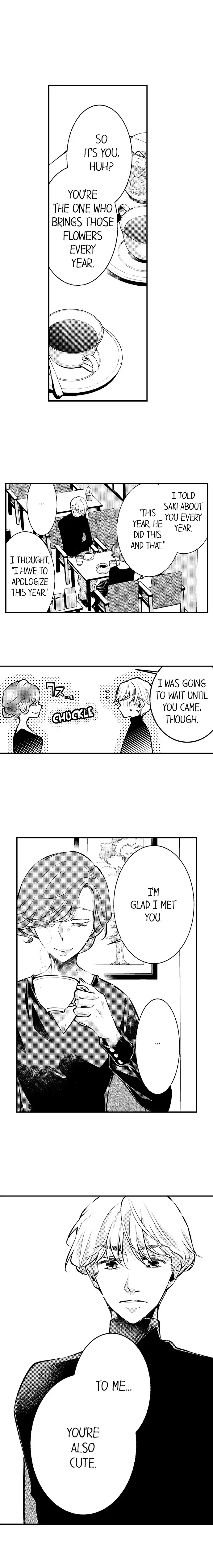 "Sukida." Iretara Tsutawaru... Katabutsu Otoko no Hitamukina Saiai Chapter 33 page 3