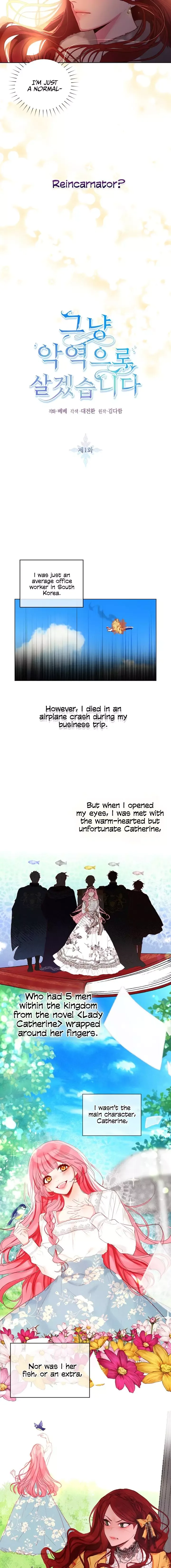 I’ll Just Live on as a Villainess Chapter 1 page 4