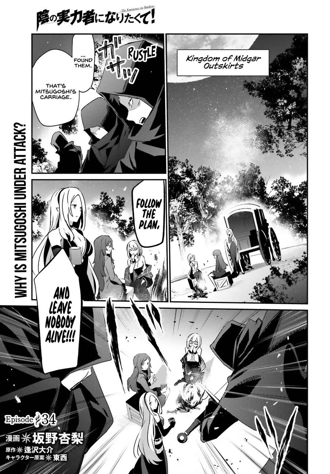 Kage no Jitsuryokusha ni Naritakute Chapter 34 page 2