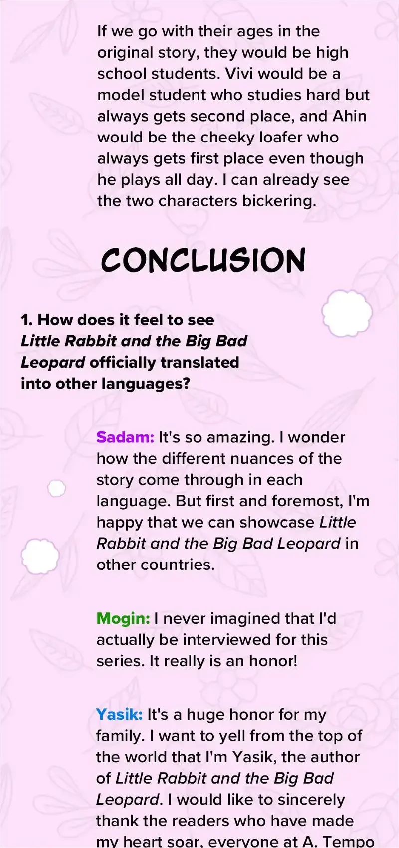 Little Rabbit and the Big Bad Leopard Chapter 61.5 page 18