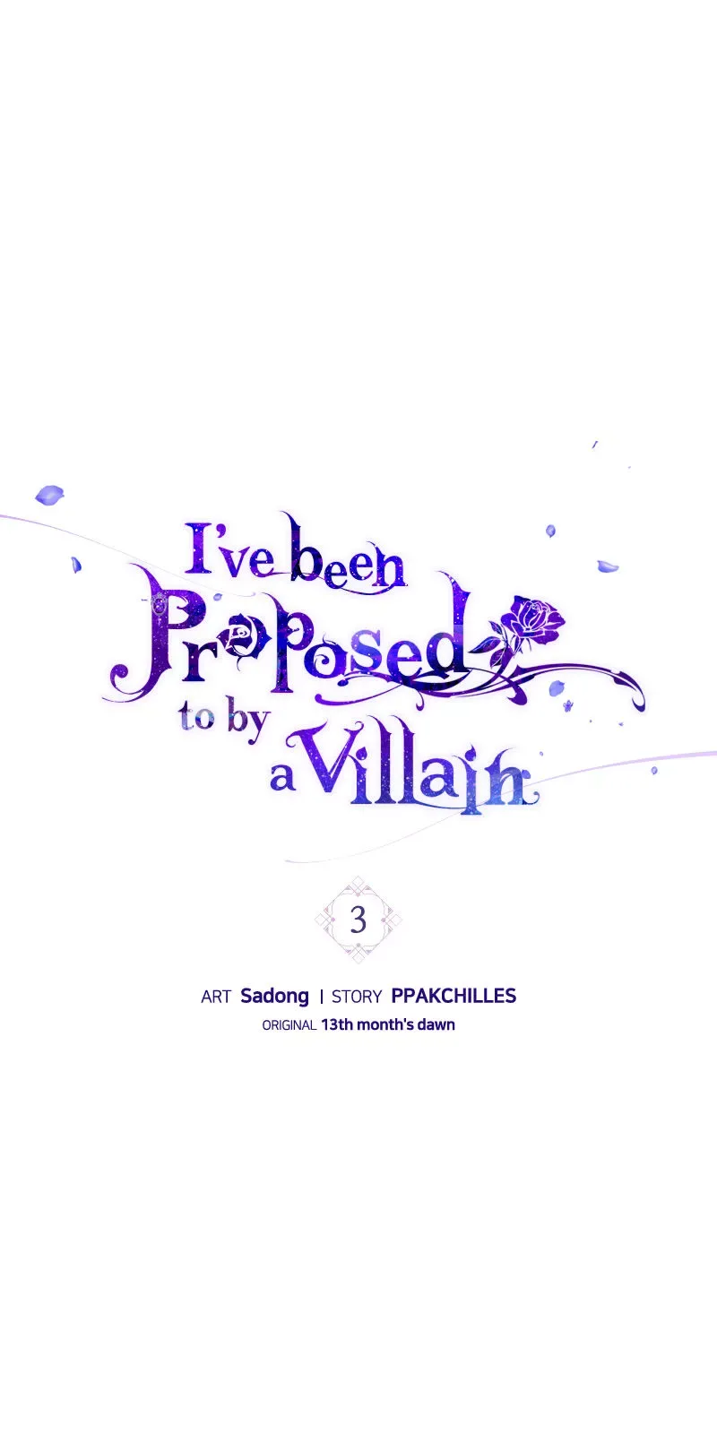 I've been Proposed to by a Villain Chapter 3 page 1