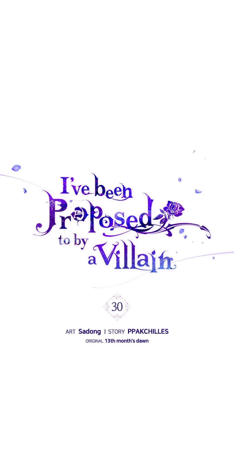 I've been Proposed to by a Villain Chapter 30 page 1