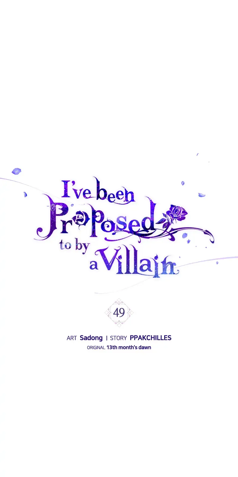 I've been Proposed to by a Villain Chapter 49 page 1
