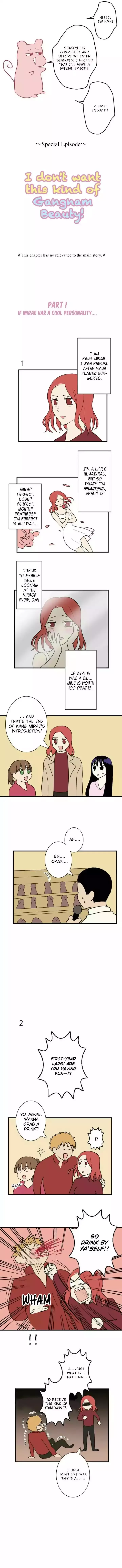 My ID is Gangnam Beauty Chapter 36.5 page 1