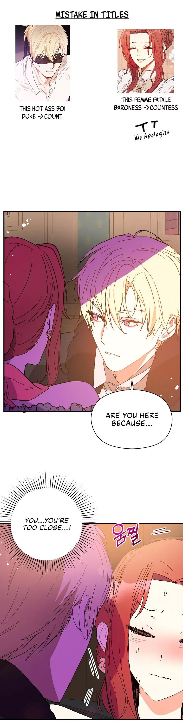 I Didn't Mean to Seduce the Male Lead Chapter 4 page 1