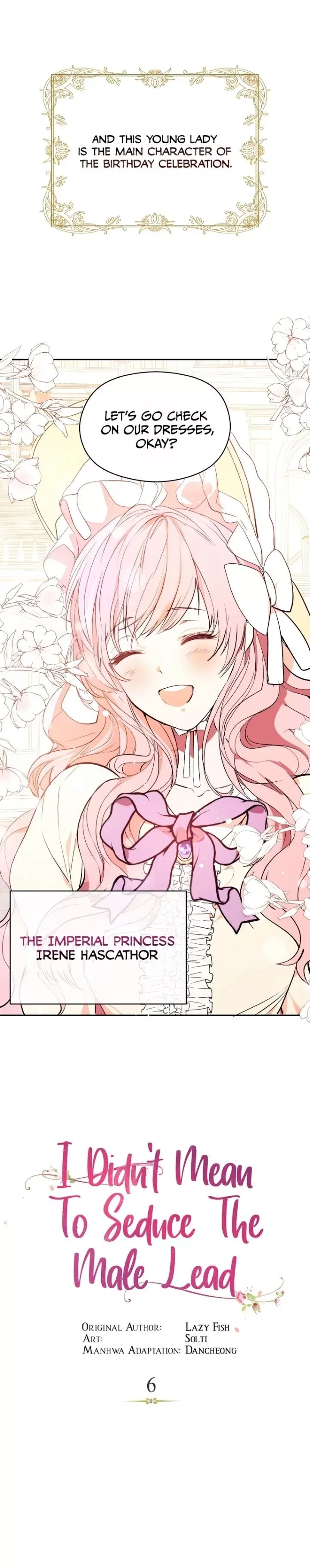 I Didn't Mean to Seduce the Male Lead Chapter 6 page 4