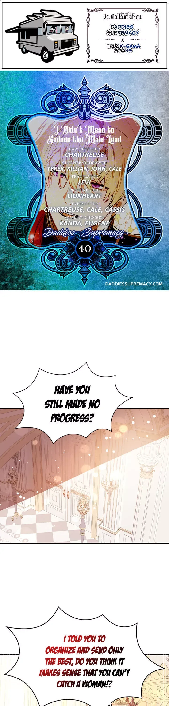 I Didn't Mean to Seduce the Male Lead Chapter 40 page 1