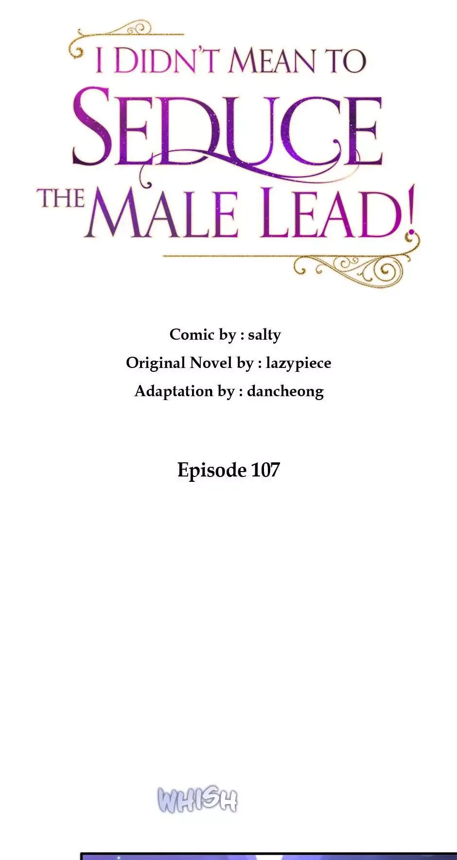 I Didn't Mean to Seduce the Male Lead Chapter 107 page 18