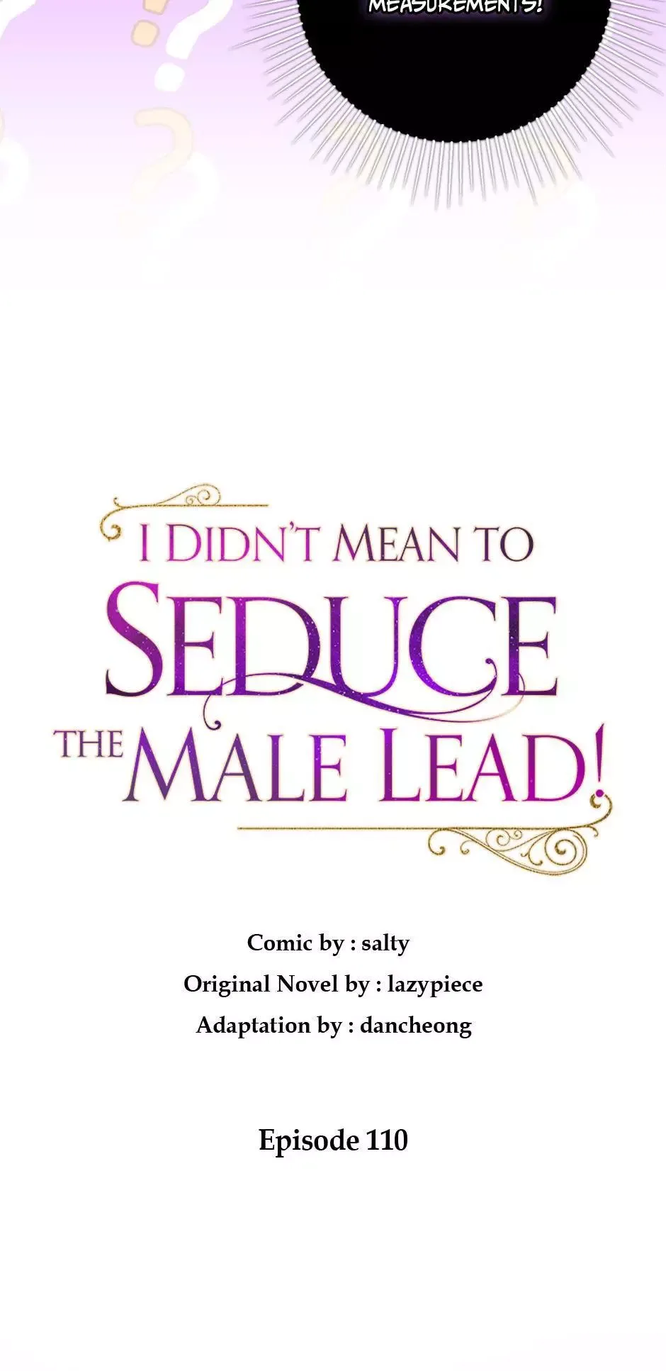 I Didn't Mean to Seduce the Male Lead Chapter 110 page 10