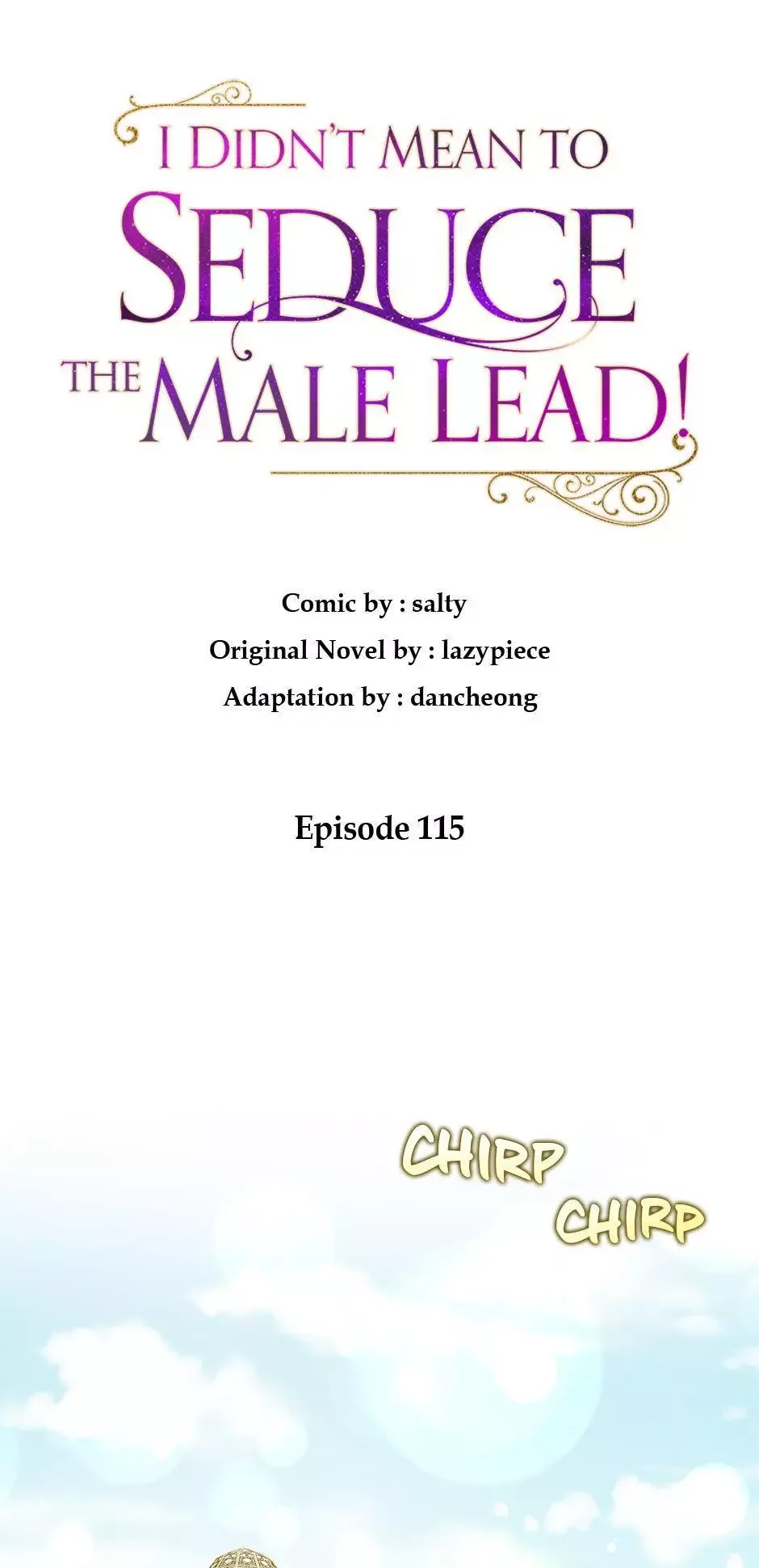 I Didn't Mean to Seduce the Male Lead Chapter 115 page 1