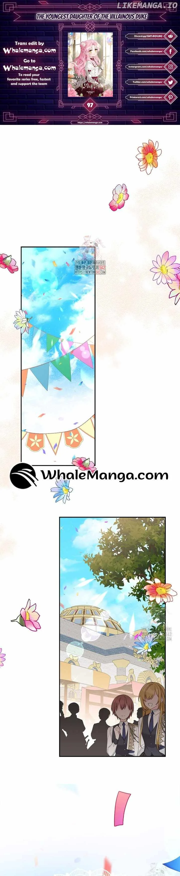 The Youngest Daughter of the Villainous Duke Chapter 97 page 1
