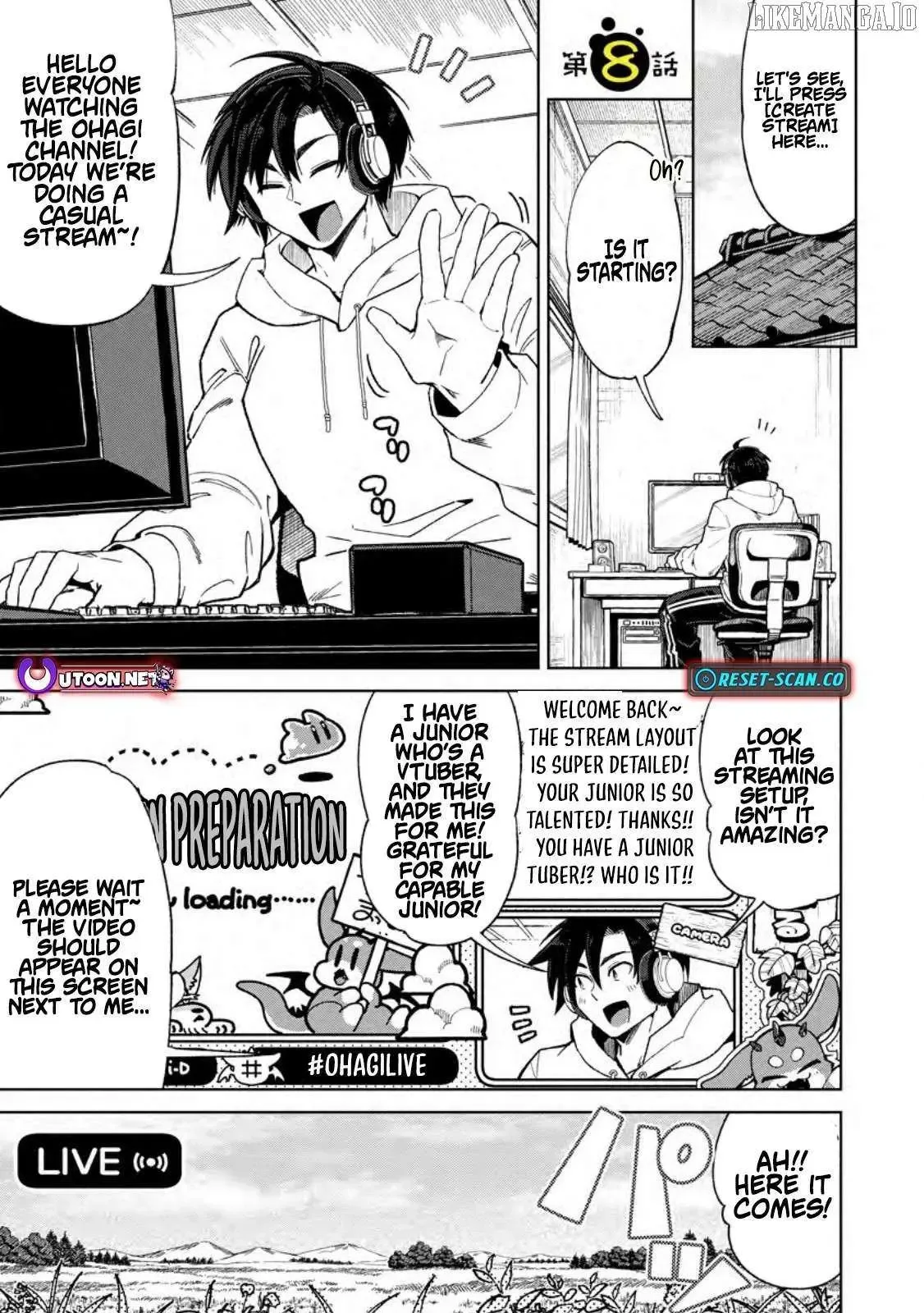 I’m an Overworked Corporate Slave, but After Being Embraced by a Dragon, I Started Streaming My Pet Life With a Tiny Dragon and Monsters on a Farm Chapter 8.1 page 2