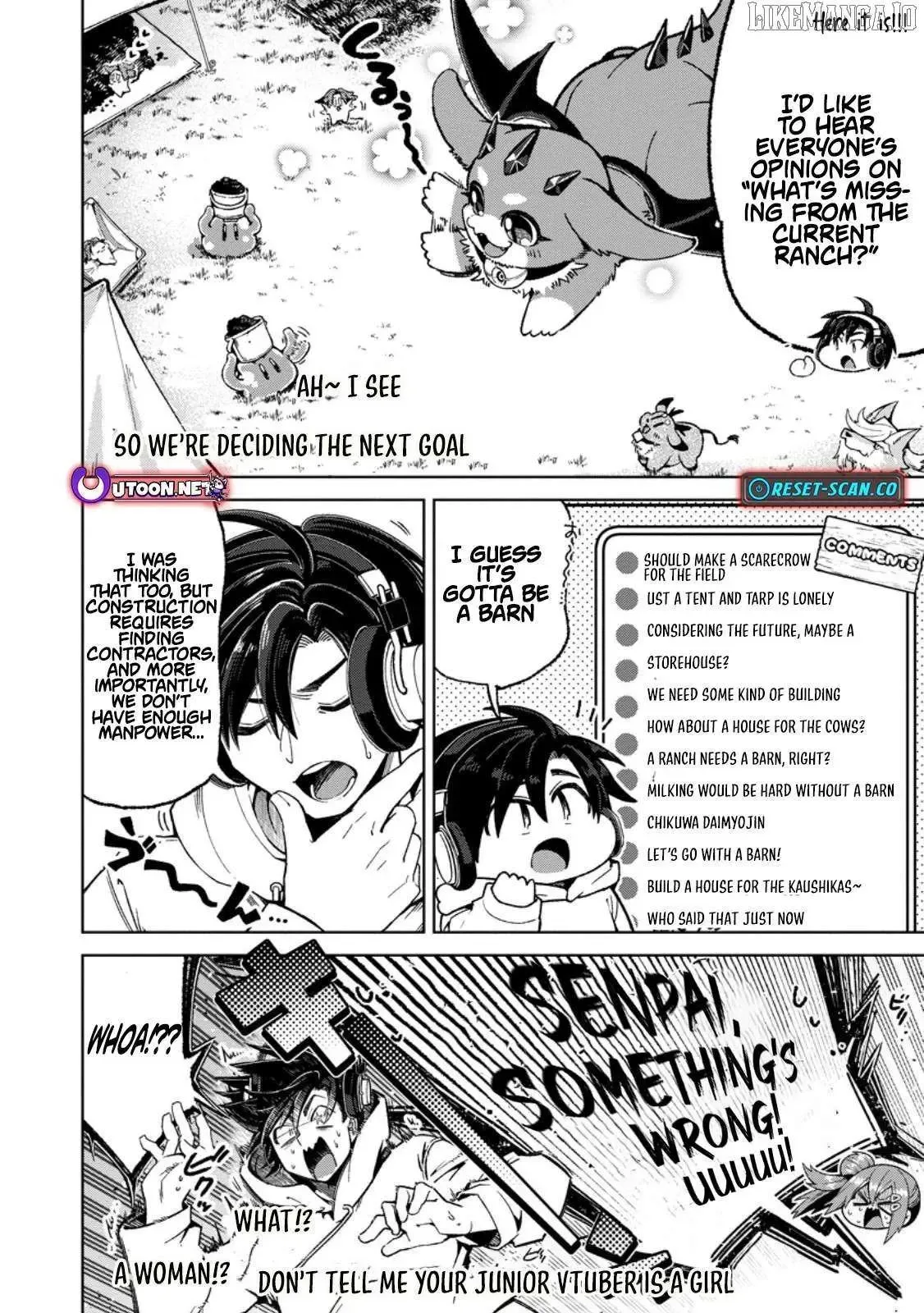 I’m an Overworked Corporate Slave, but After Being Embraced by a Dragon, I Started Streaming My Pet Life With a Tiny Dragon and Monsters on a Farm Chapter 8.1 page 4