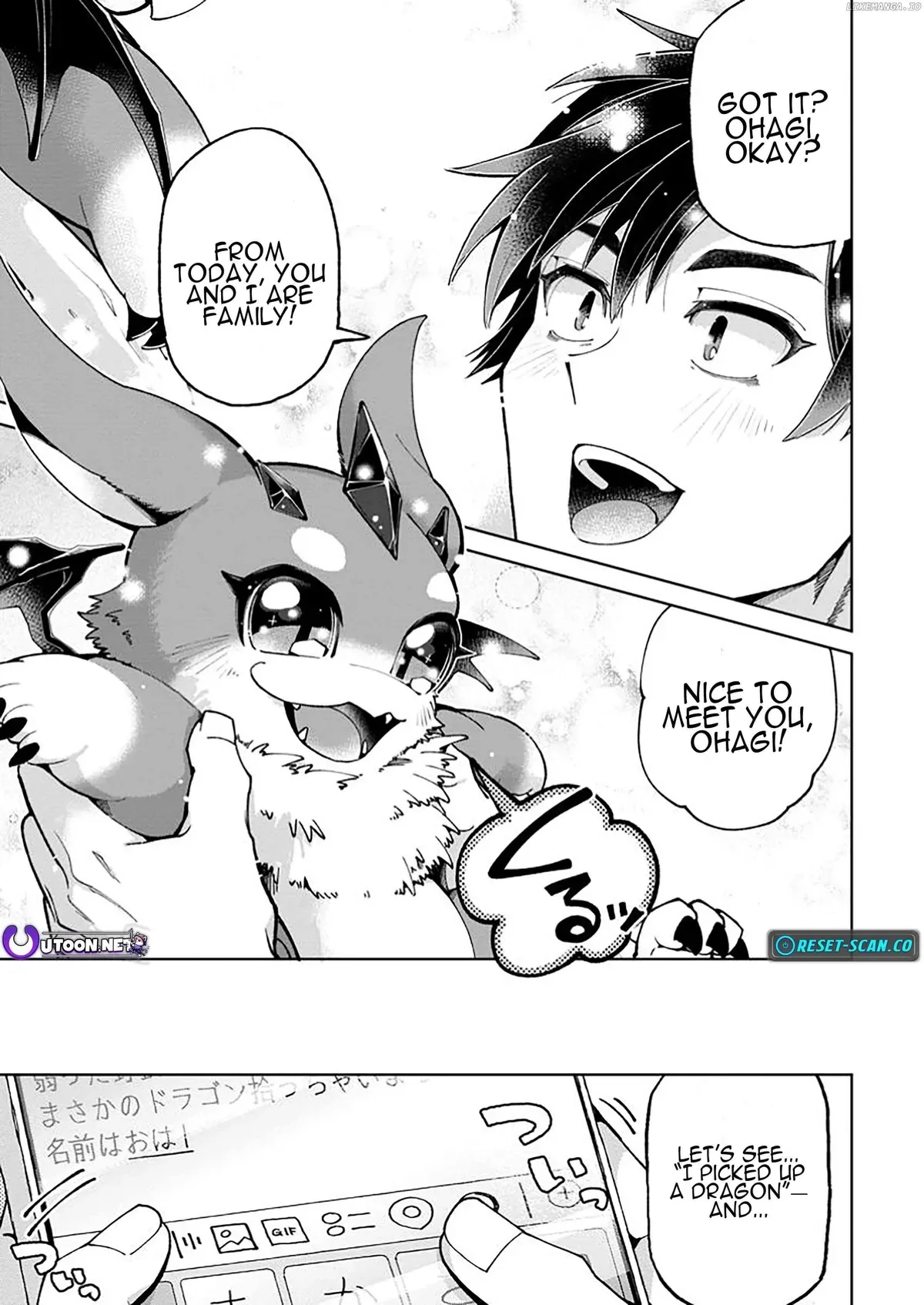 I’m an Overworked Corporate Slave, but After Being Embraced by a Dragon, I Started Streaming My Pet Life With a Tiny Dragon and Monsters on a Farm Chapter 1 page 27