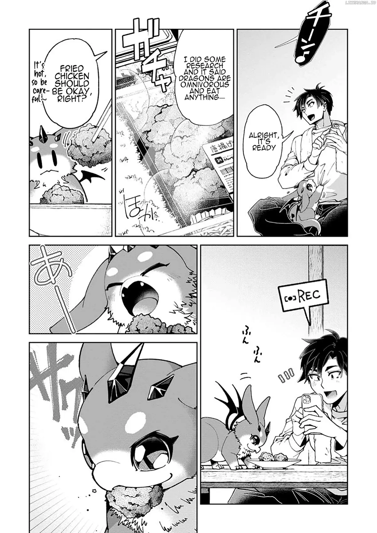 I’m an Overworked Corporate Slave, but After Being Embraced by a Dragon, I Started Streaming My Pet Life With a Tiny Dragon and Monsters on a Farm Chapter 1 page 22