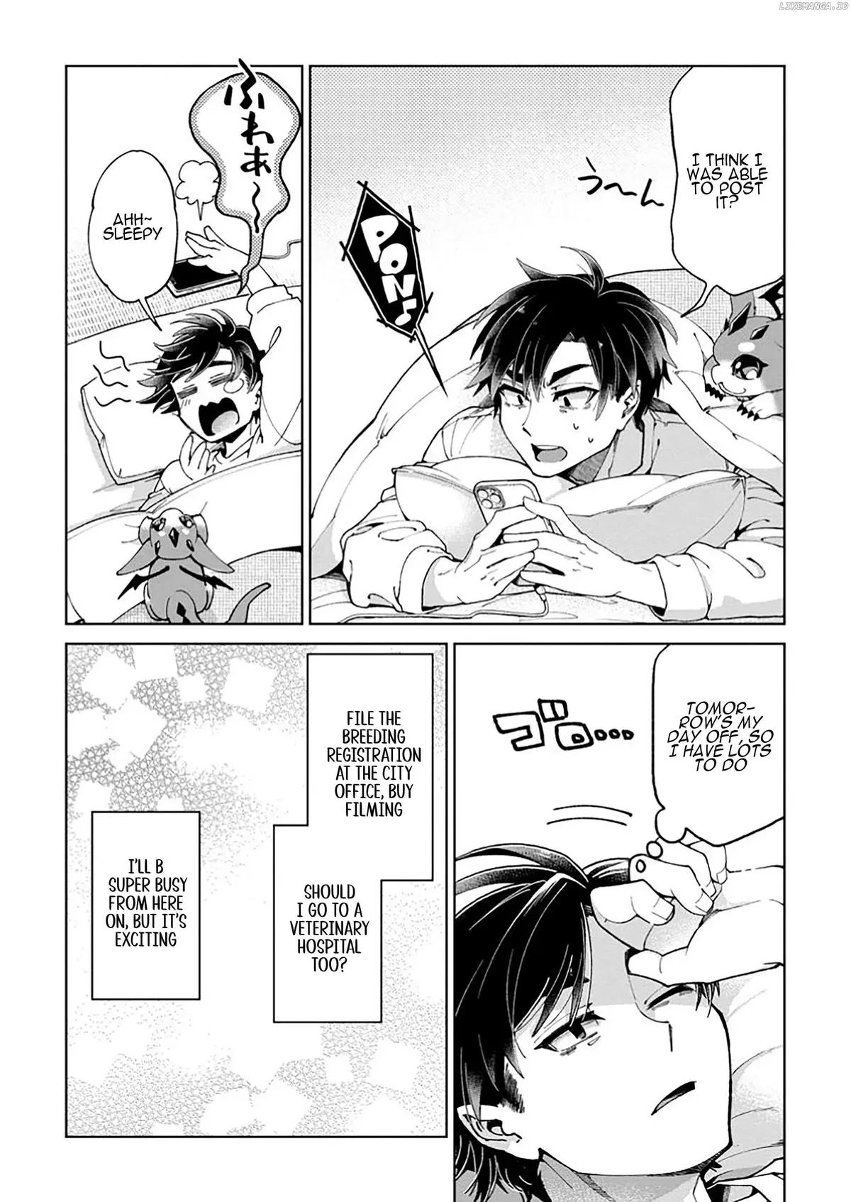 I’m an Overworked Corporate Slave, but After Being Embraced by a Dragon, I Started Streaming My Pet Life With a Tiny Dragon and Monsters on a Farm Chapter 1 page 28