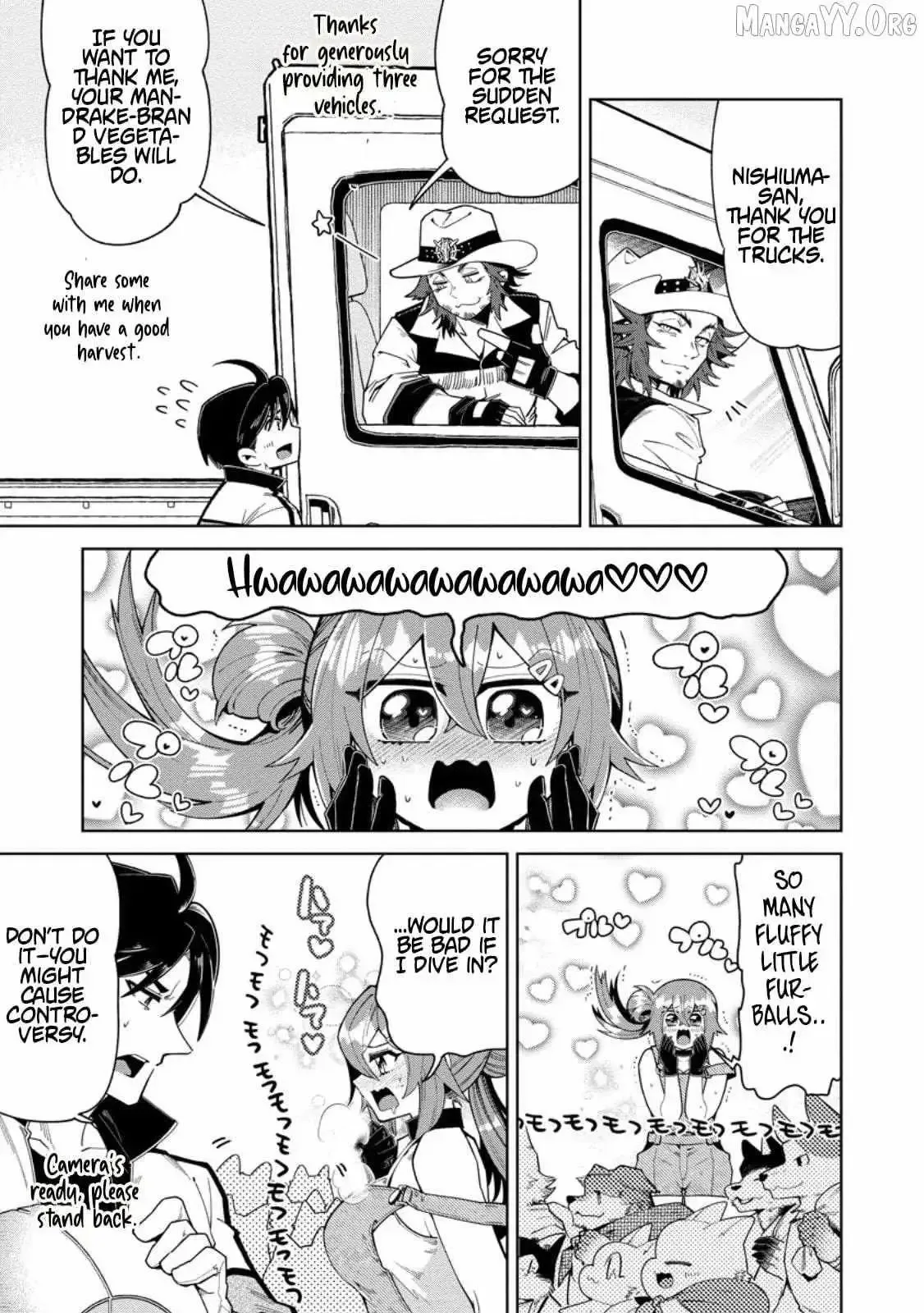 I’m an Overworked Corporate Slave, but After Being Embraced by a Dragon, I Started Streaming My Pet Life With a Tiny Dragon and Monsters on a Farm Chapter 10.3 page 8