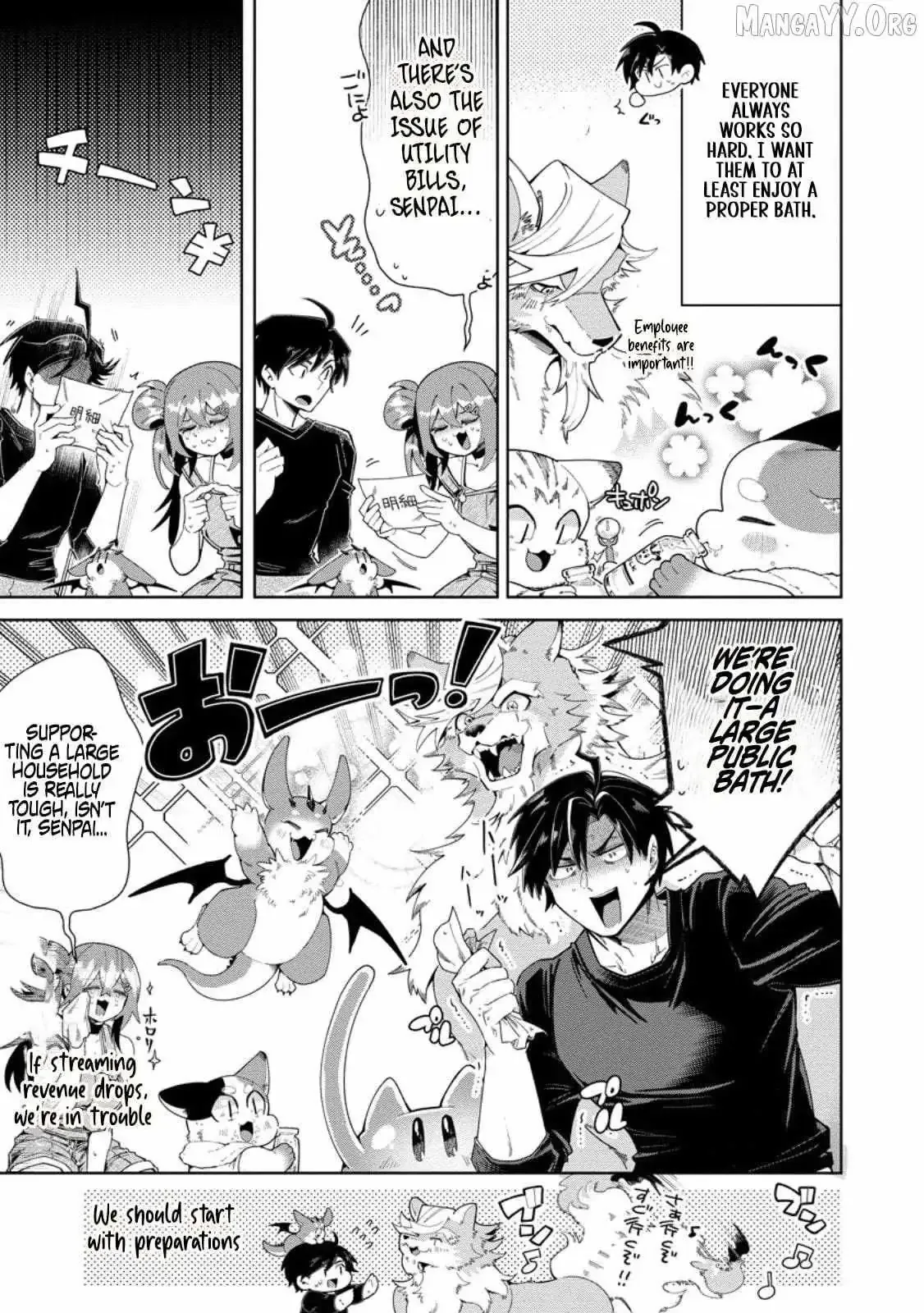 I’m an Overworked Corporate Slave, but After Being Embraced by a Dragon, I Started Streaming My Pet Life With a Tiny Dragon and Monsters on a Farm Chapter 11.1 page 5