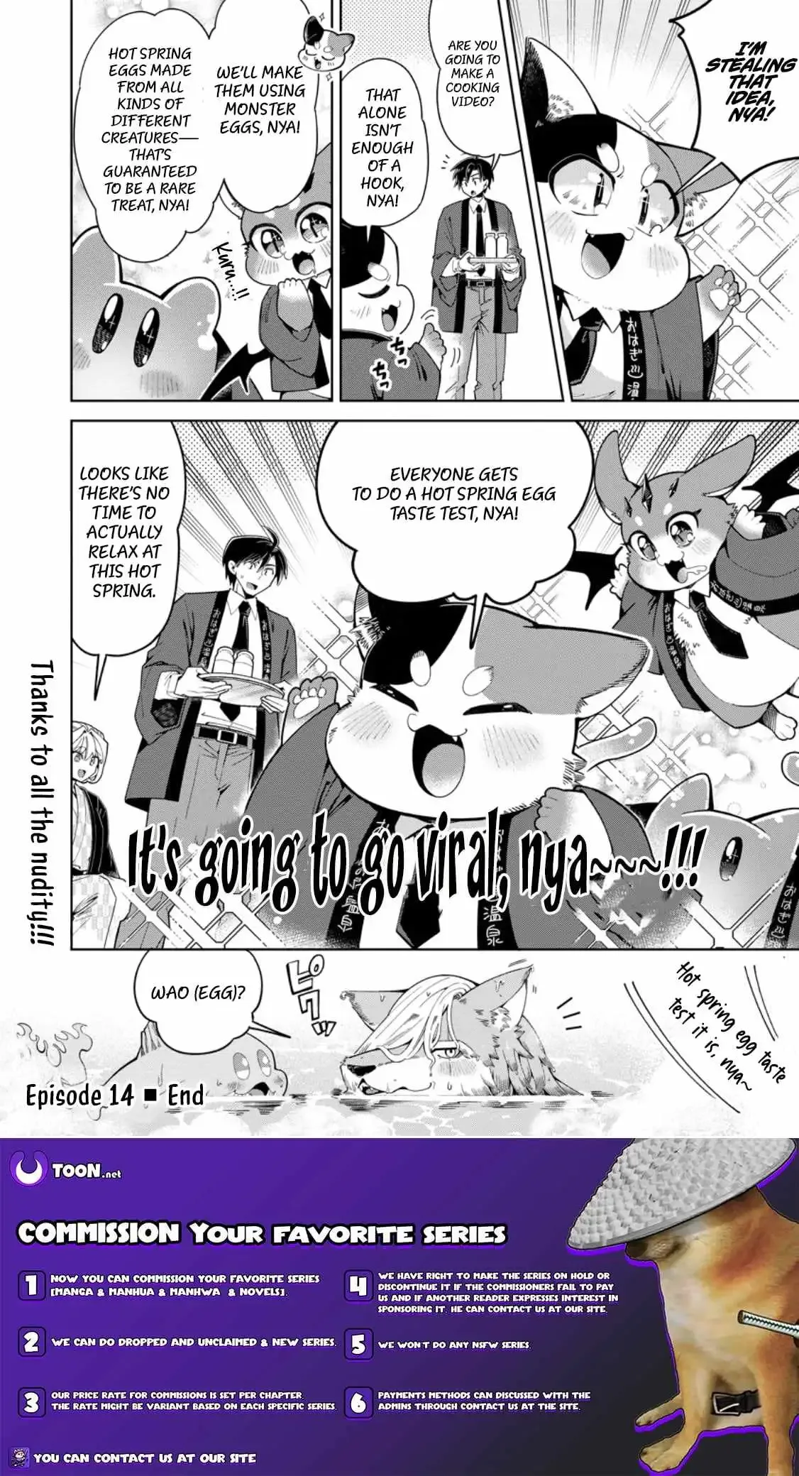 I’m an Overworked Corporate Slave, but After Being Embraced by a Dragon, I Started Streaming My Pet Life With a Tiny Dragon and Monsters on a Farm Chapter 14.3 page 7