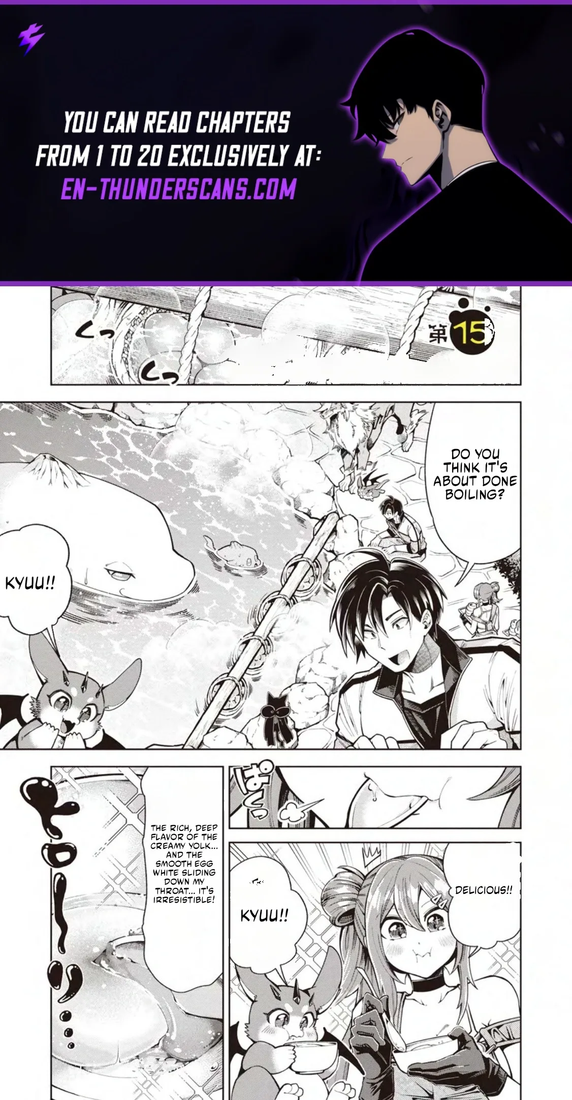 I’m an Overworked Corporate Slave, but After Being Embraced by a Dragon, I Started Streaming My Pet Life With a Tiny Dragon and Monsters on a Farm Chapter 15.1 page 1