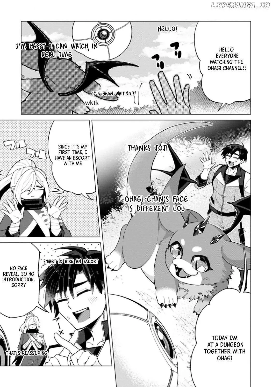 I’m an Overworked Corporate Slave, but After Being Embraced by a Dragon, I Started Streaming My Pet Life With a Tiny Dragon and Monsters on a Farm Chapter 3.2 page 8