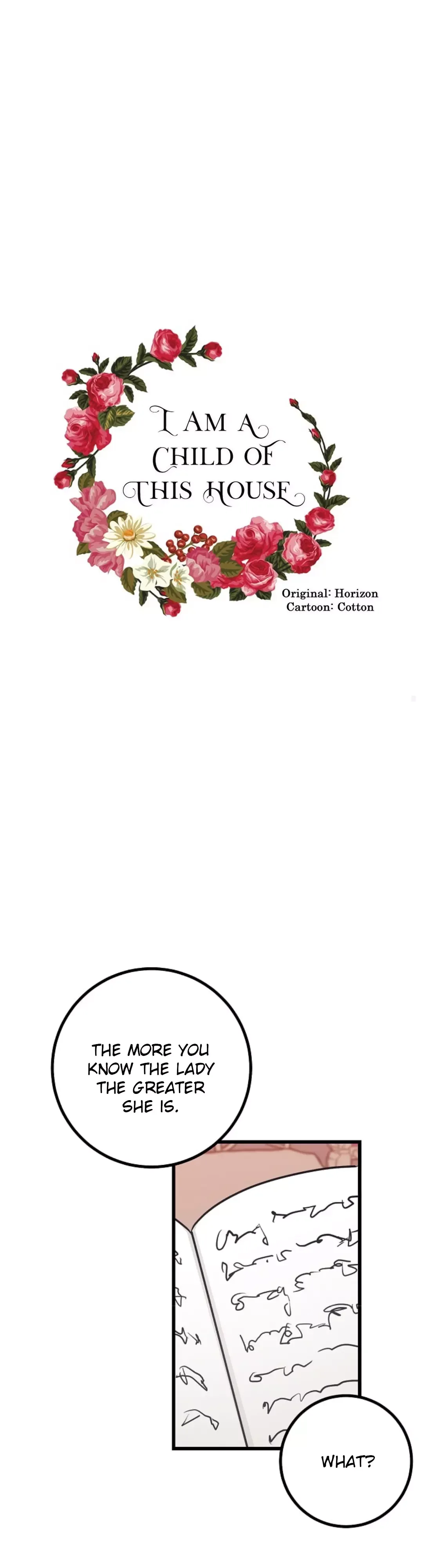 I am a child of this house Chapter 22 page 1