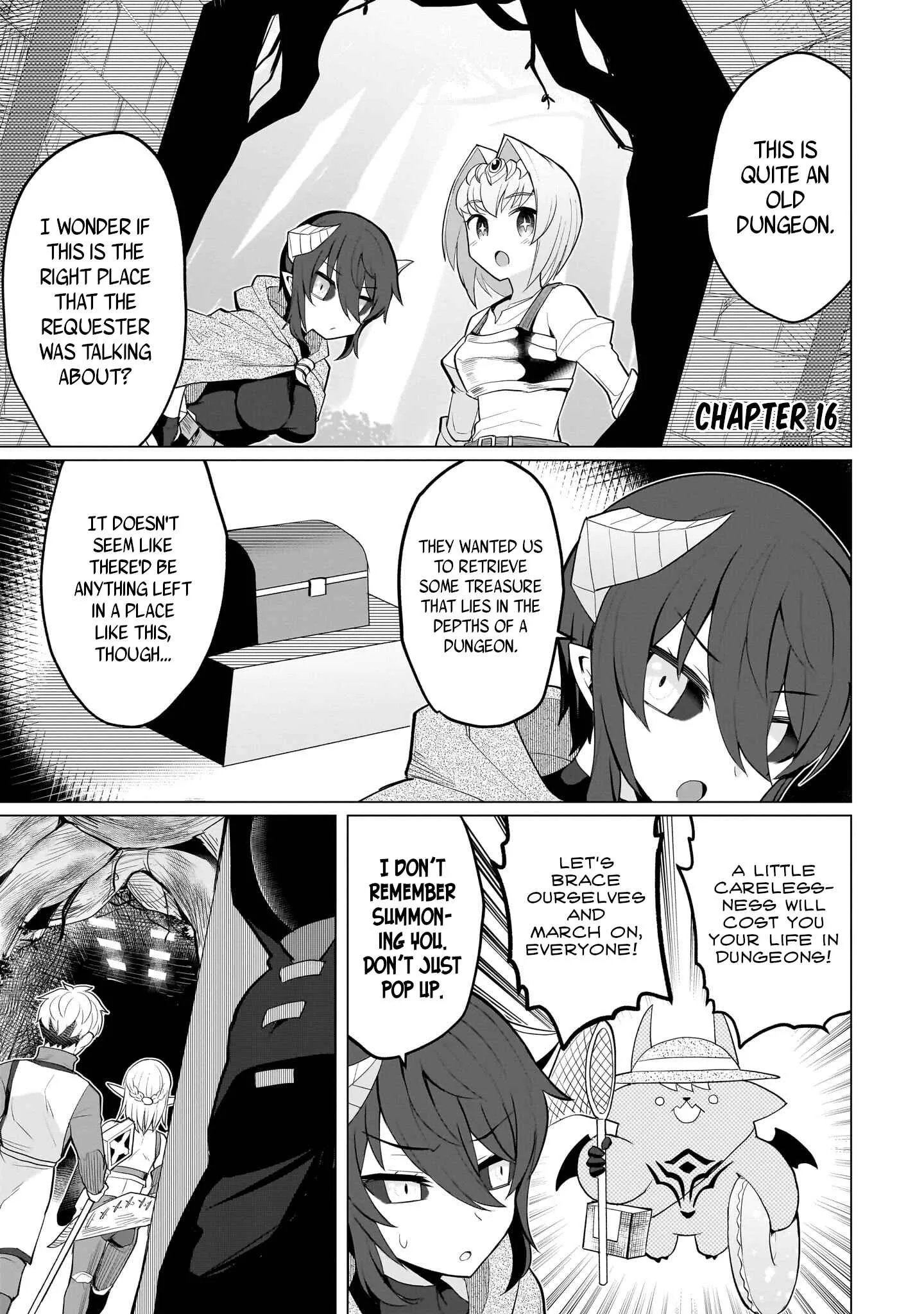 I'm dating a Dark Summoner Chapter 16 page 1