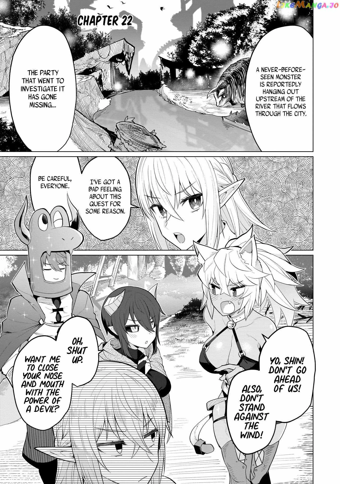 I'm dating a Dark Summoner Chapter 22 page 1