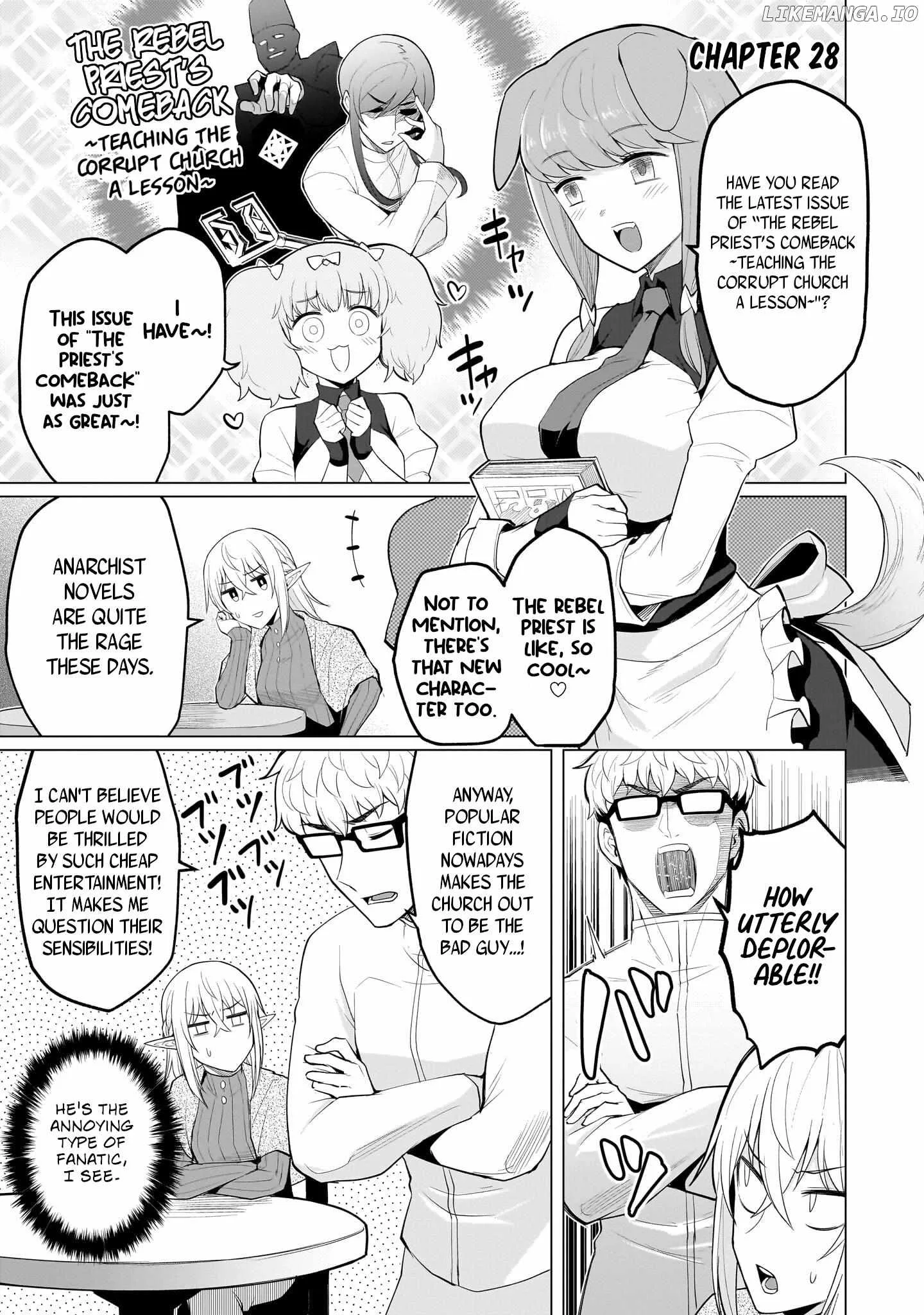 I'm dating a Dark Summoner Chapter 28 page 1