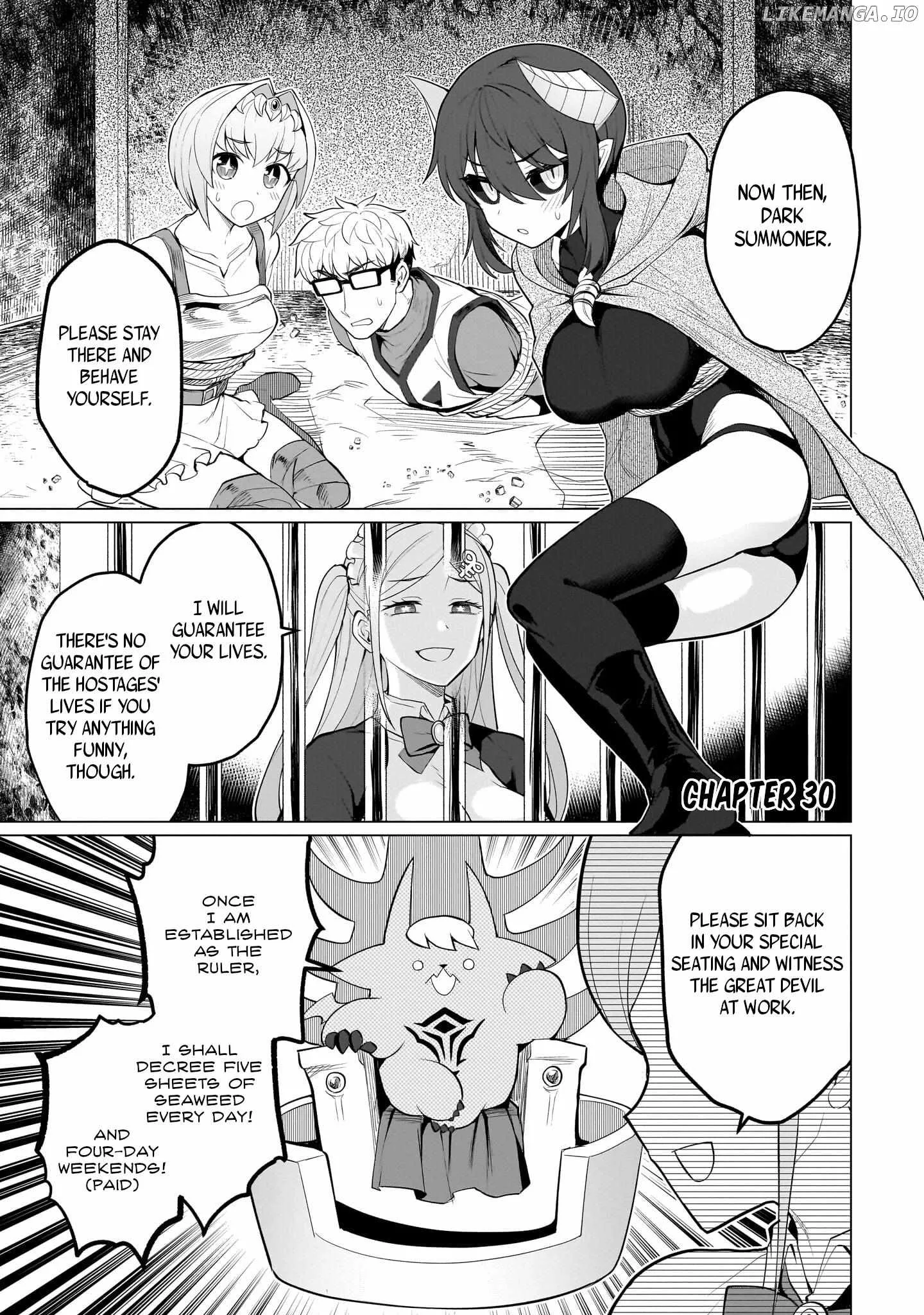 I'm dating a Dark Summoner Chapter 30 page 1