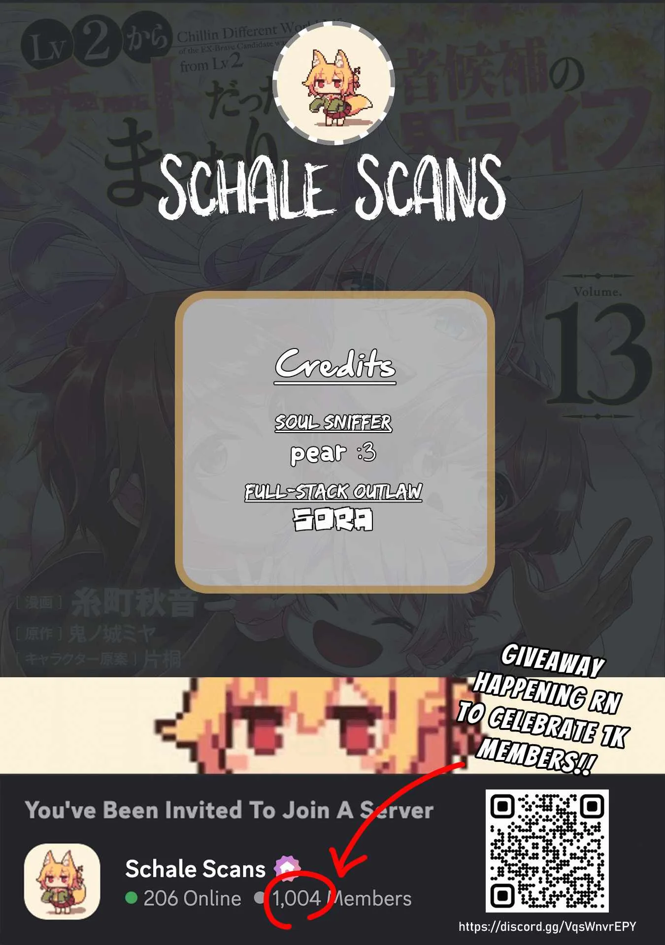 Lv2 kara Cheat datta Moto Yuusha Kouho no Mattari Isekai Life Chapter 65 page 1